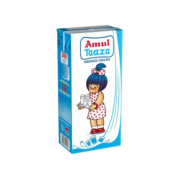 Amul Taaza Homogenised Toned Milk