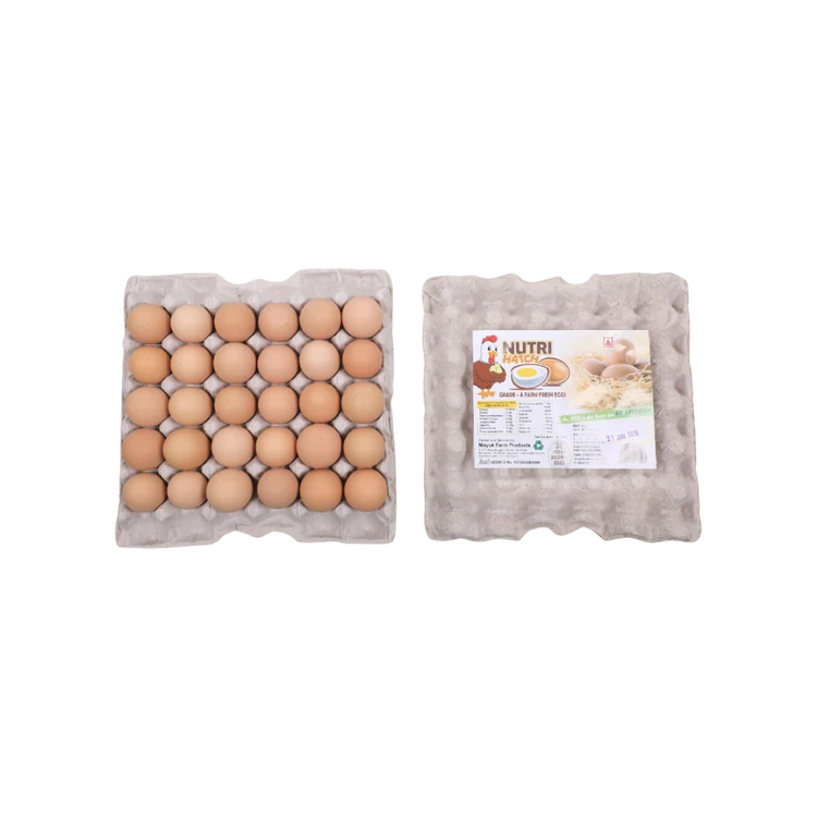 Nutri Hatch Grade-A Farm Fresh Brown Eggs