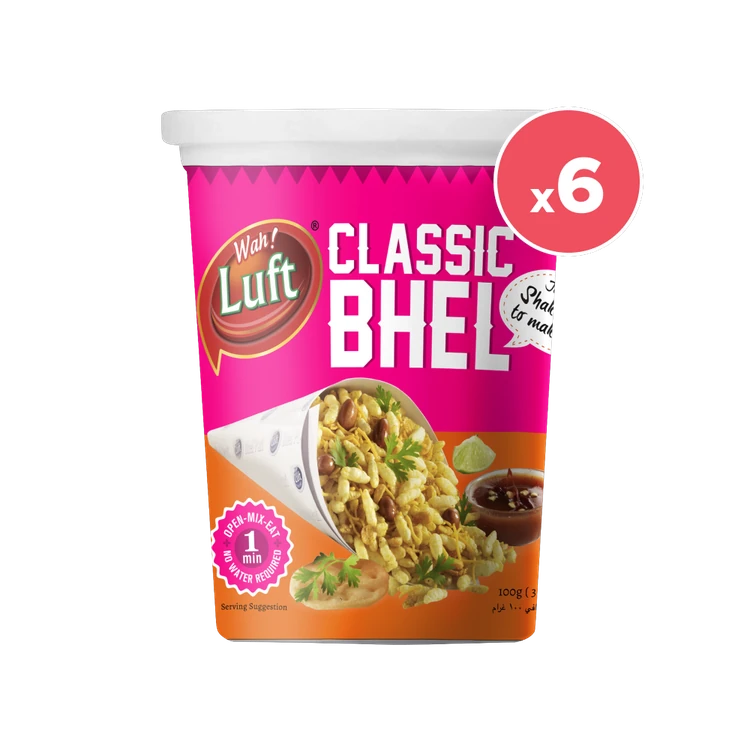 Wah Luft Bhelpuri - Pack of 6