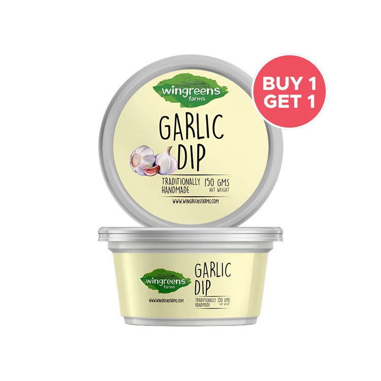 Wingreens Farms Garlic Dip - Buy 1 Get 1 Free