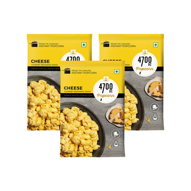 4700BC Instant Cheese Popcorn Jumbo Size - Pack of 3
