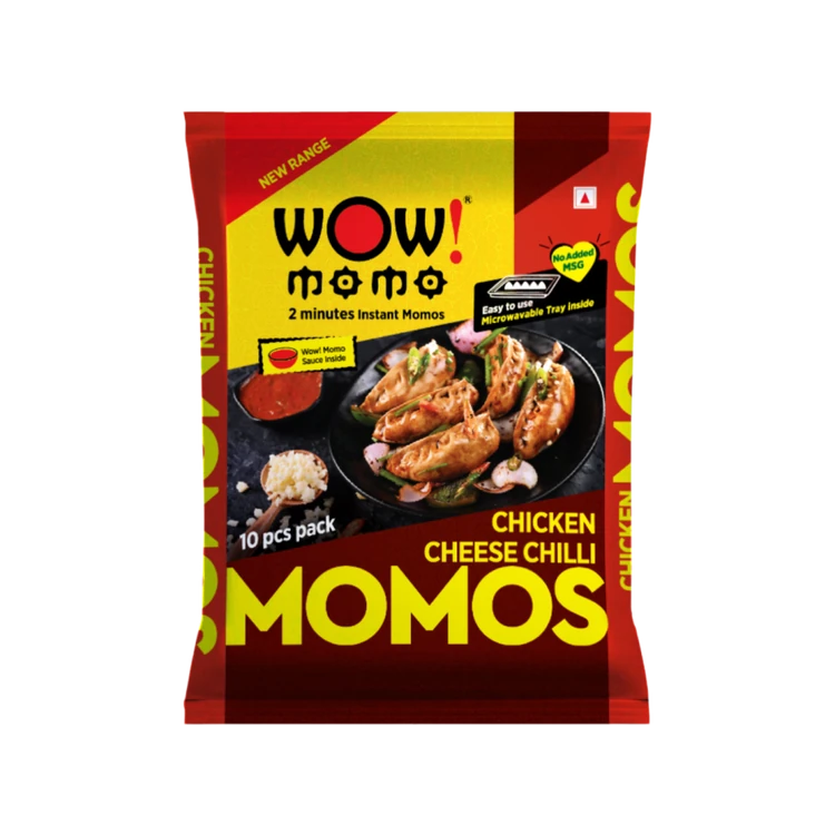 Wow! Momo Chicken Cheese Chilli Momos