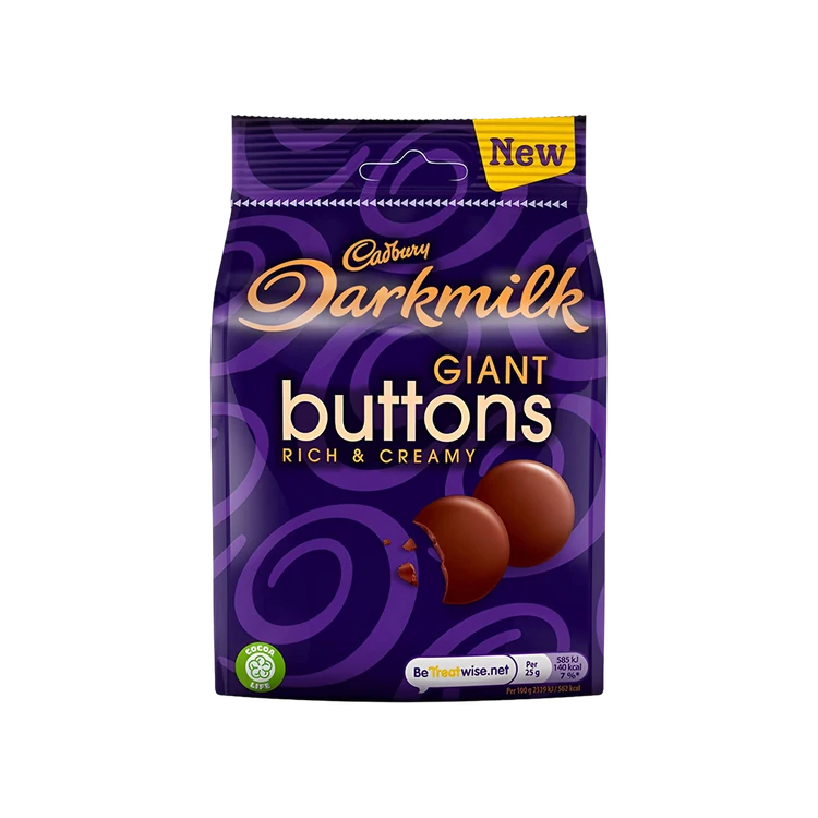 Cadbury Dark Milk Giant Buttons Chocolate