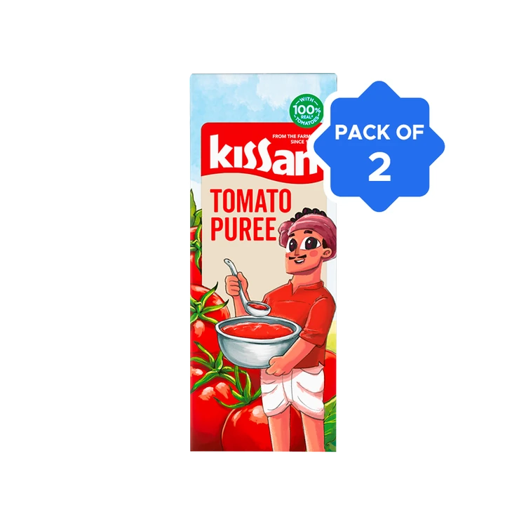 Kissan Tomato Puree - Pack of 2