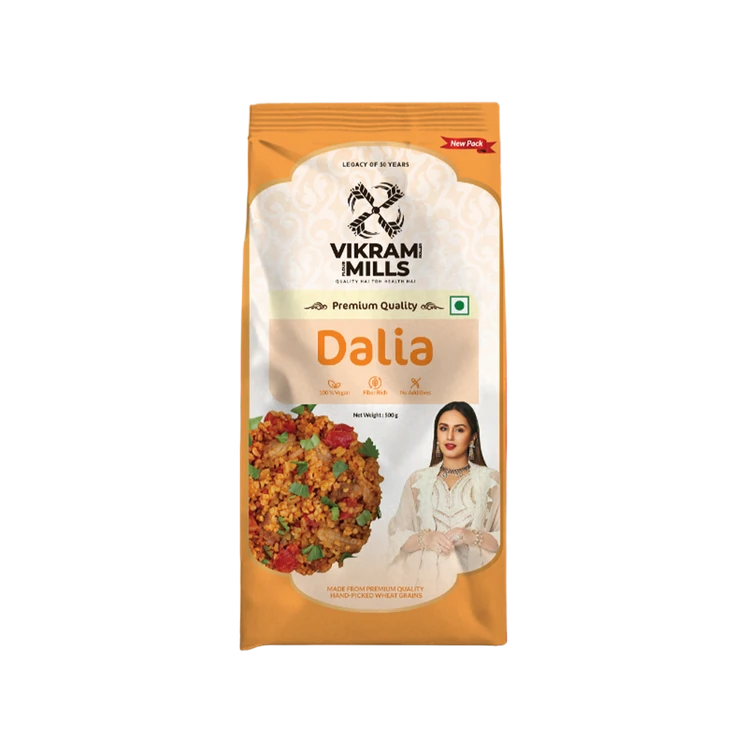 Vikram Mills Premium Quality Daliya (Godhi Rave)