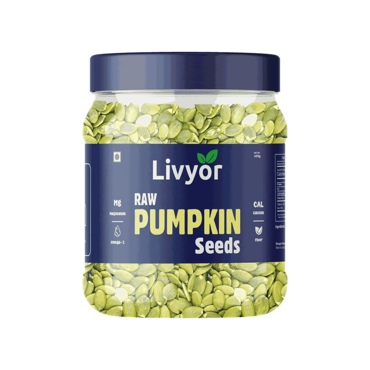 Livyor Raw Pumpkin Seeds (Kumbalakayi Beeja)