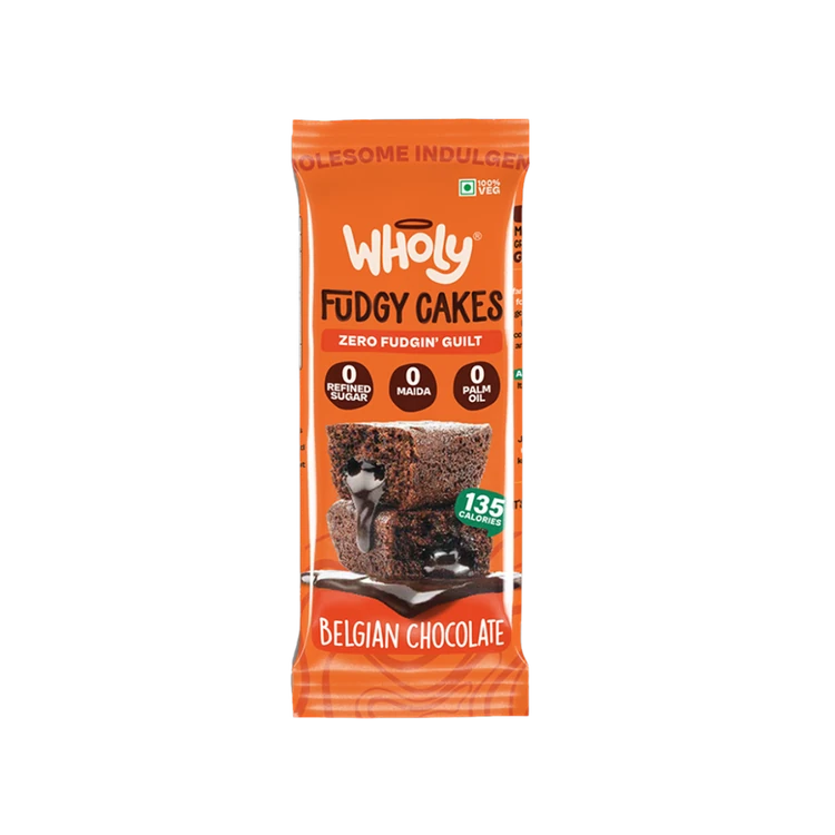 Wholy Belgian Chocolate Fudge Cake