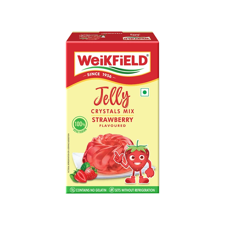 Weikfield Strawberry Crystals Jelly Mix