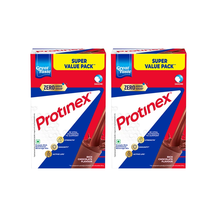 Protinex Milk Drink (Rich Chocolate Flavour) - Pack of 2