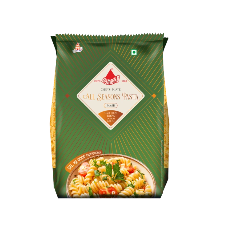 Bambino Durum Wheat Premium All season Fusilli Pasta