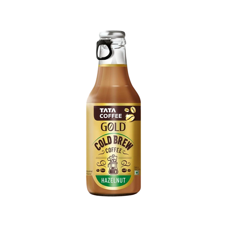 Tata Coffee Gold Cold Brew Coffee Hazelnut