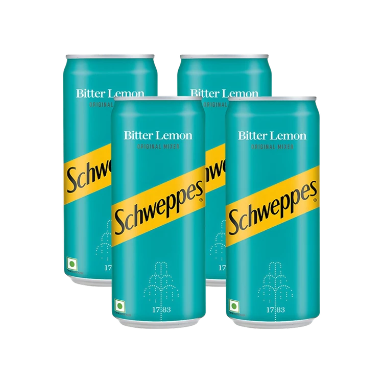 Schweppes Bitter-Lemon Original Mixer - Pack of 4