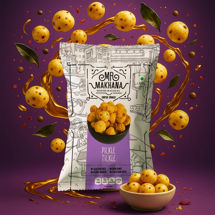 Mr. Makhana Pickle Tickle Flavoured Makhana