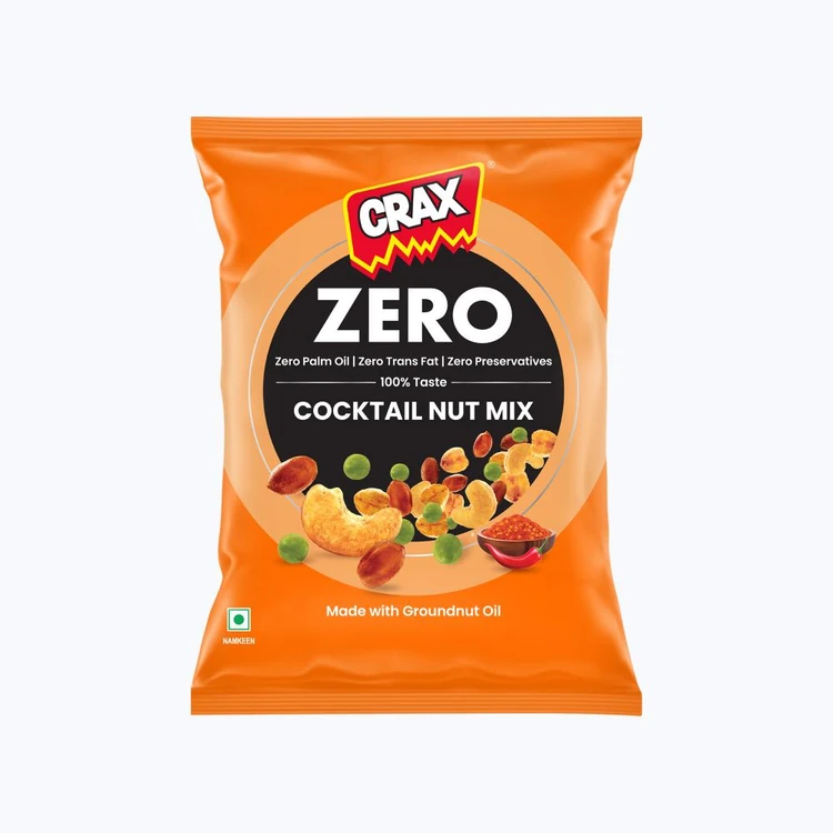 Crax Zero Cocktail Nut Mix