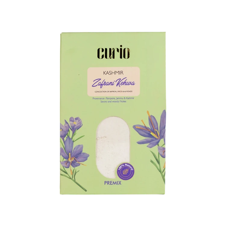 Curio Lifestyle Kashmir Zafrani Kehwa Green Tea