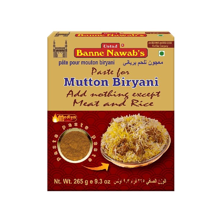 Ustad Banne Nawab's Mutton Biryani Paste