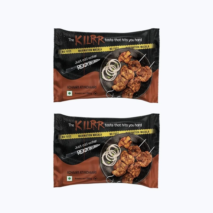 KILRR Achaari Atyachaari Marination Chicken Masala - Pack of 2