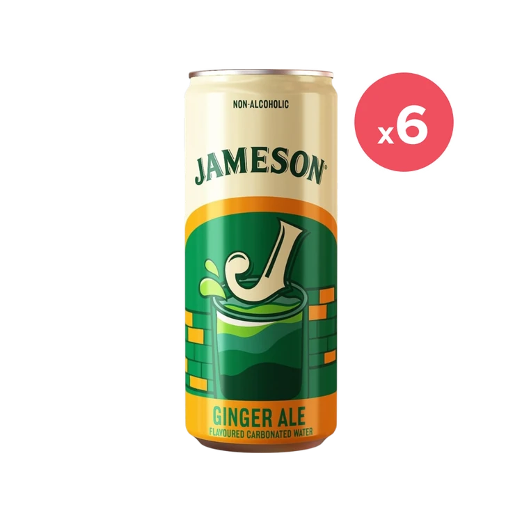 Jameson Ginger Ale Pack of 6