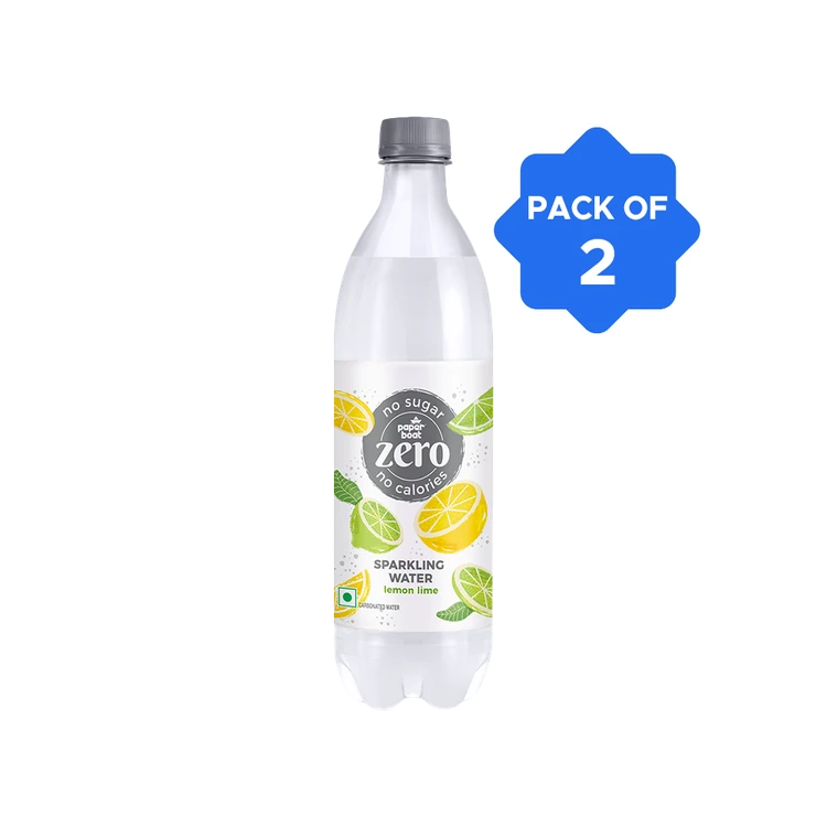 paper boat Zero Sugar Lemon Lime Sparkling Water - Pack of 2