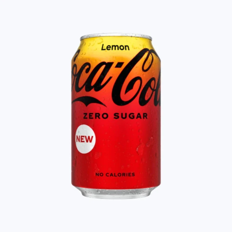 Coca-Cola Lemon Soft Drink (Zero Sugar) 330 ml