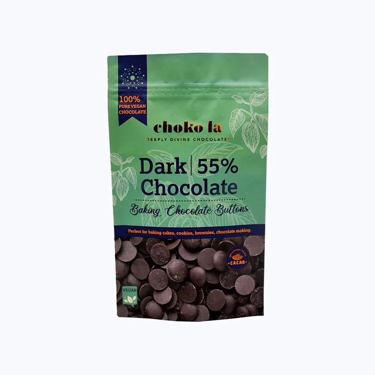 Choko La 55% Dark Chocolate Buttons