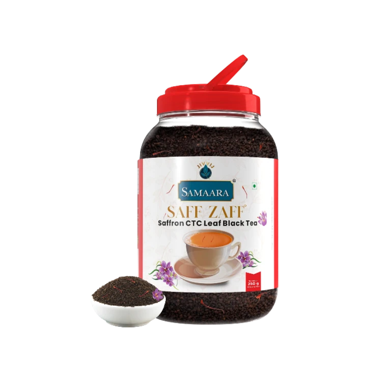 Jivvij Samaara Saffron CTC Leaf Black Tea