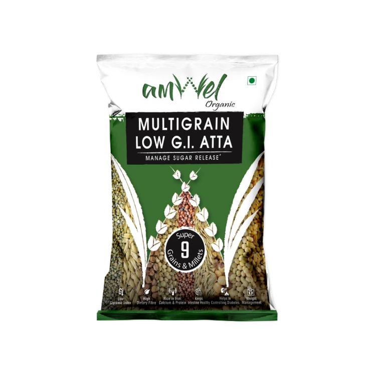 AMWEL Organic Multigrain Atta
