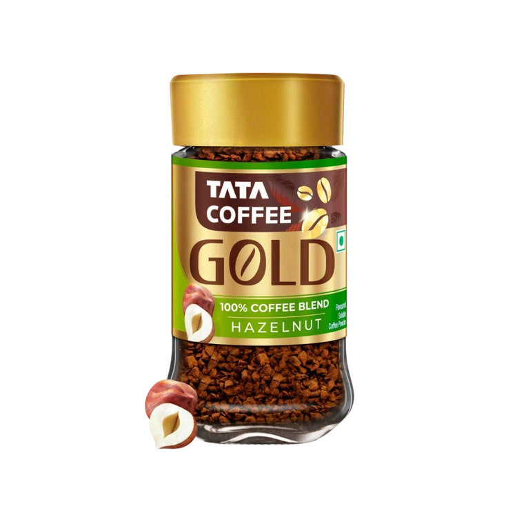 Tata Coffee Gold Hazelnut Flavoured Instant Coffee