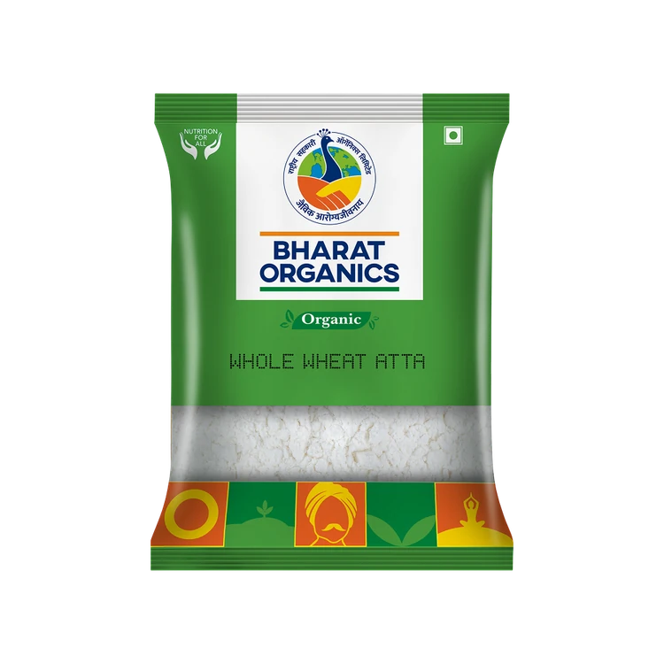 Bharat Organics Whole Wheat Organic Atta