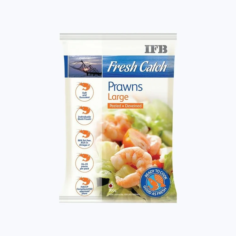 IFB Fresh Catch Large Prawns (Peeled, Deveined)
