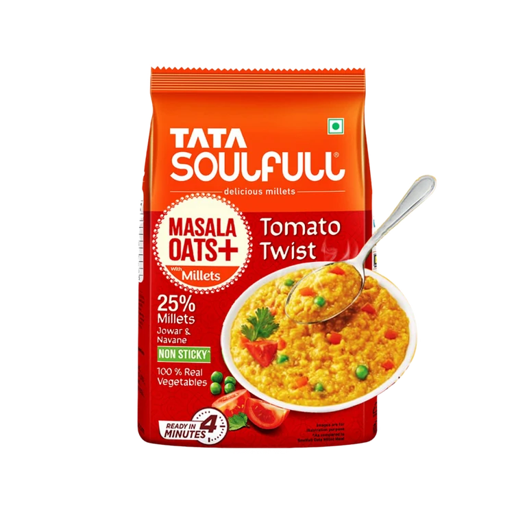 Tata Soulfull Tomato Twist Masala Flavoured Oats