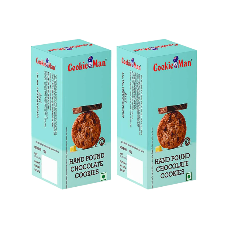 Cookieman Hand Pound Chocolate Cookies - Pack of 2