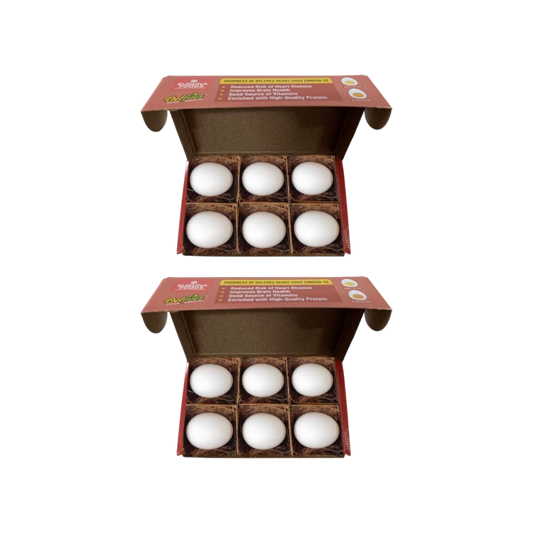 Suguna Delfrez Heart Speciality Eggs with Omega 3 - Pack of 2