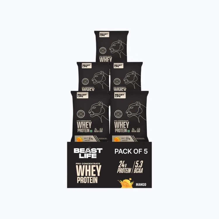 BeastLife Pro Concentrate Whey Protein (Mango)