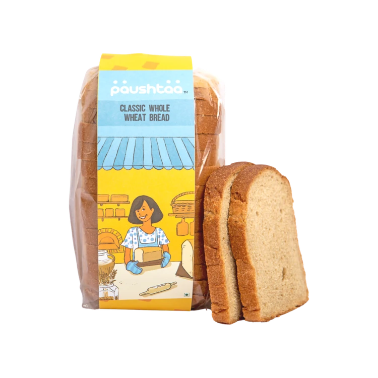 Paushtaa Classic Whole Wheat Bread