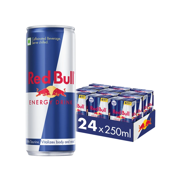 Red Bull Energy Drink (4 x 250 ml) - Pack of 6