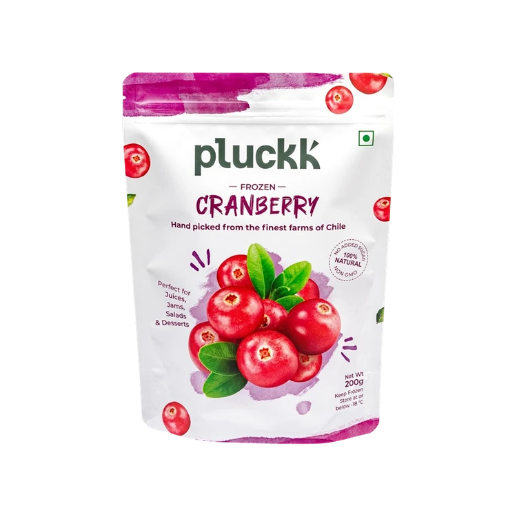Pluckk Frozen Cranberries