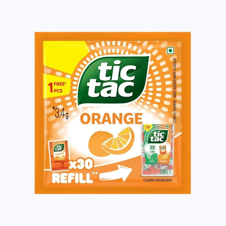 Tic Tac Orange Mouth Freshener