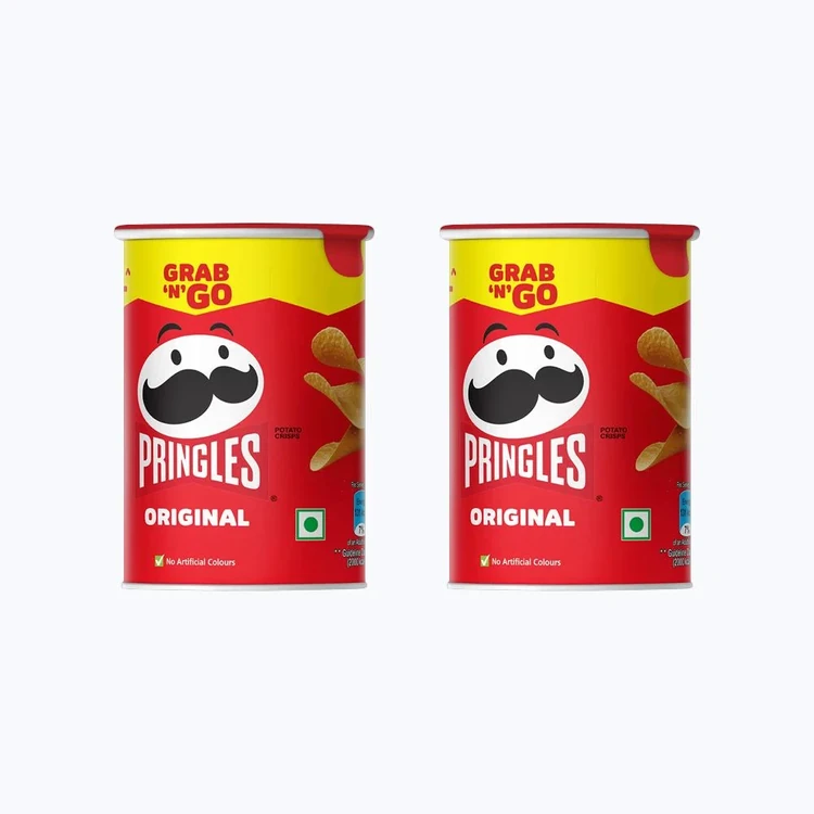 Pringles Original Potato Chips (40 g) - Pack of 2