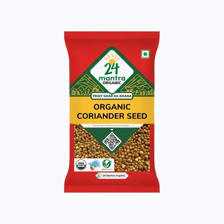 24 Mantra Organic Coriander Seeds / Dhaniya Seeds