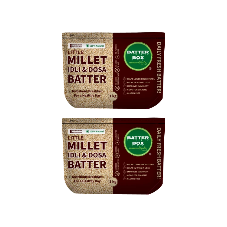 Batter Box Millet Idly & Dosa Batter - Pack of 2