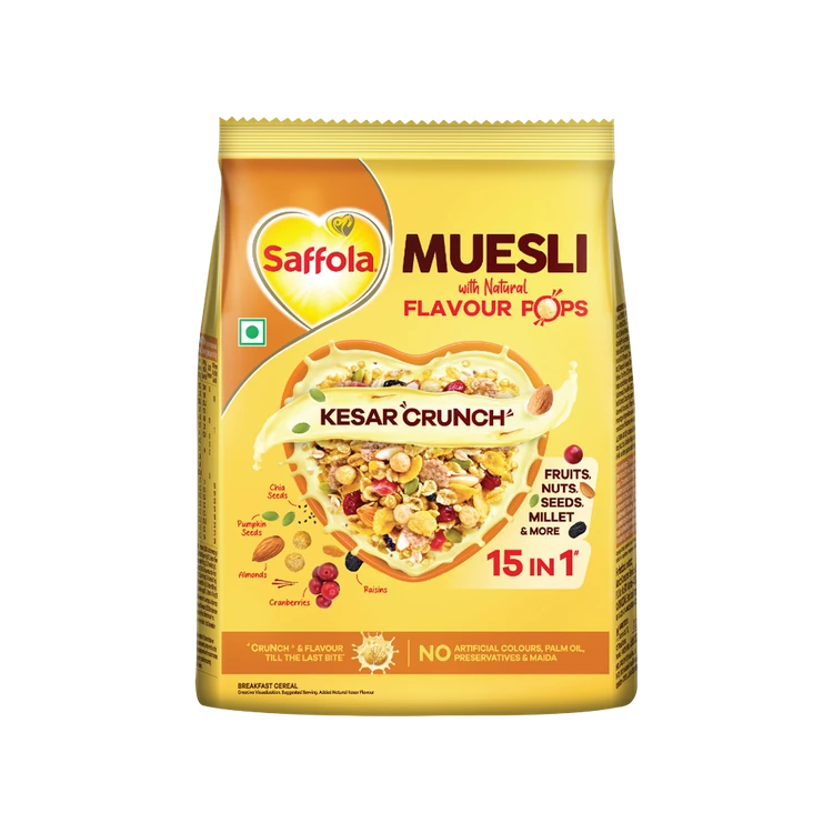 Saffola Muesli Kesar Crunch