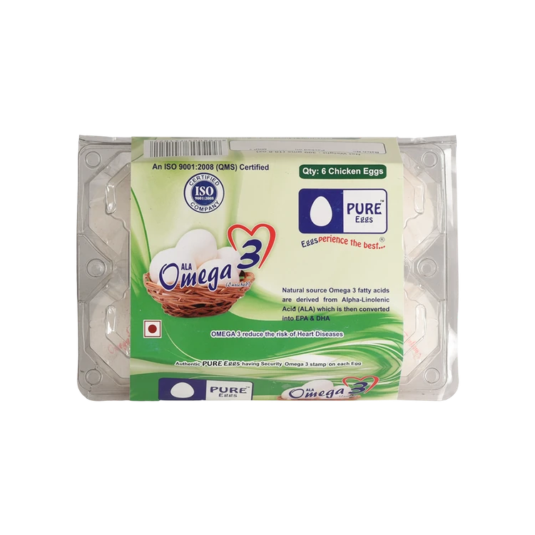 Pure Eggs Ala Omega 3 Speciality Eggs