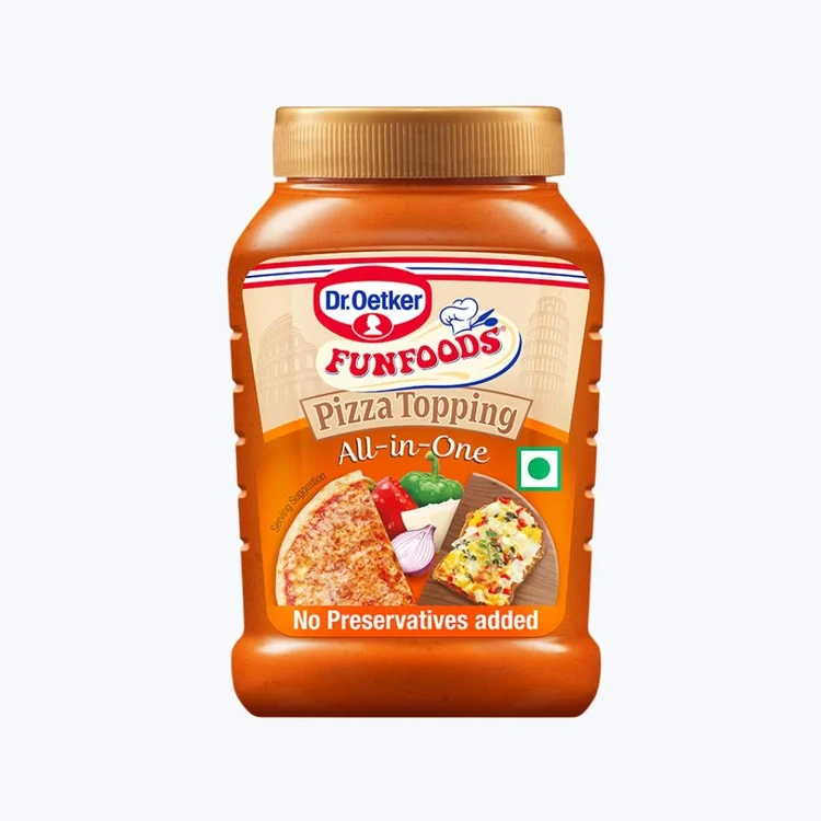 Dr. Oetker FunFoods Pizza Topping All-In-One Sauce