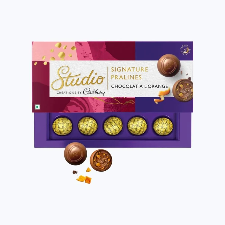 Cadbury Studio Chocolat A L'Orange Signature Pralines Chocolate Gift Pack