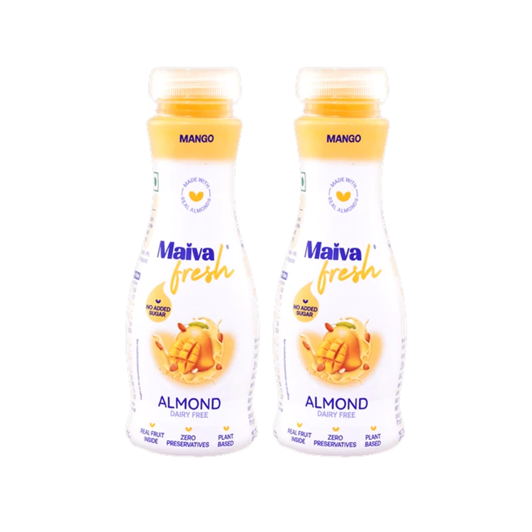 Maiva Fresh Mango, Almond Milk - Pack of 2