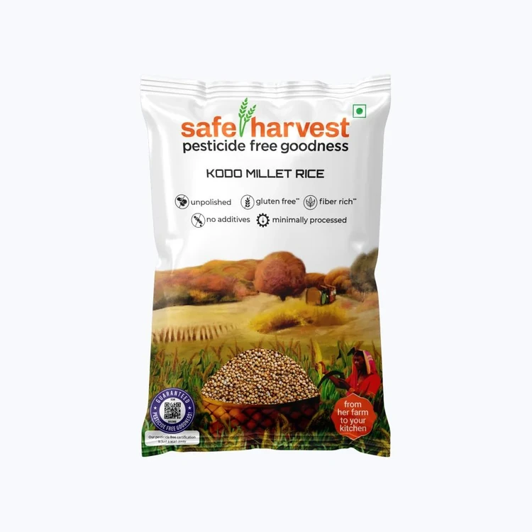 Safe Harvest Pesticide-Free Kodo Millet