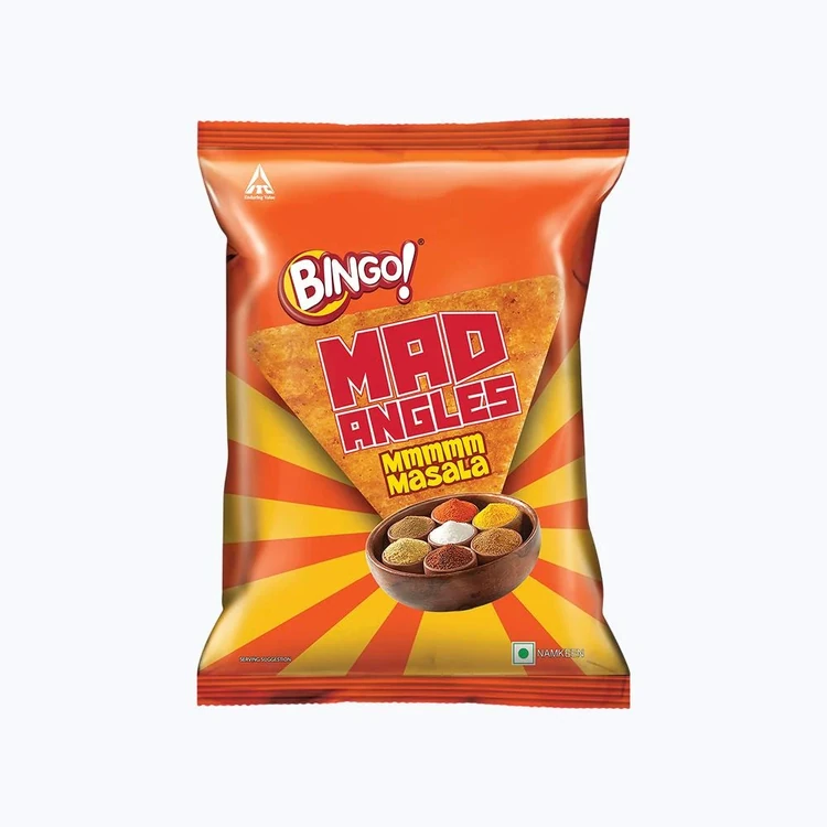 Bingo Mad Angles Masala Madness Crisps