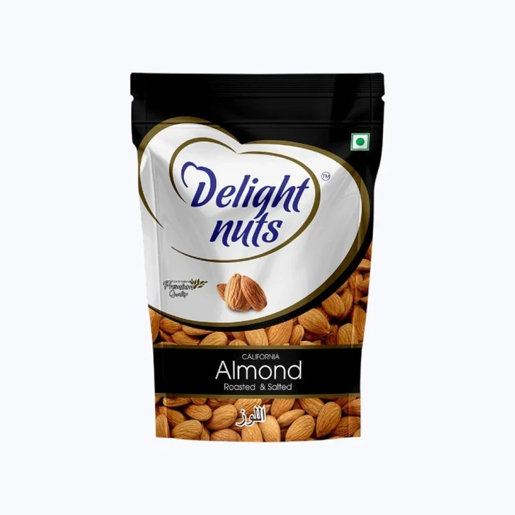 Delight nuts Roasted and Salted California Flavoured Almonds (Badami)