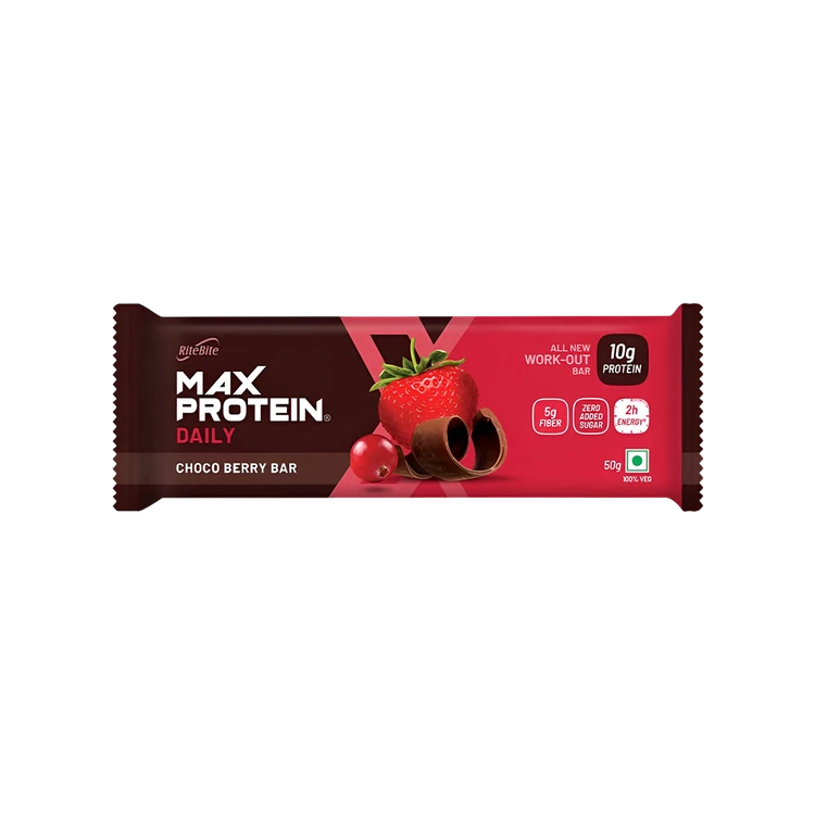 RiteBite Max Protein Daily Choco Berry 10 g Protein Bar